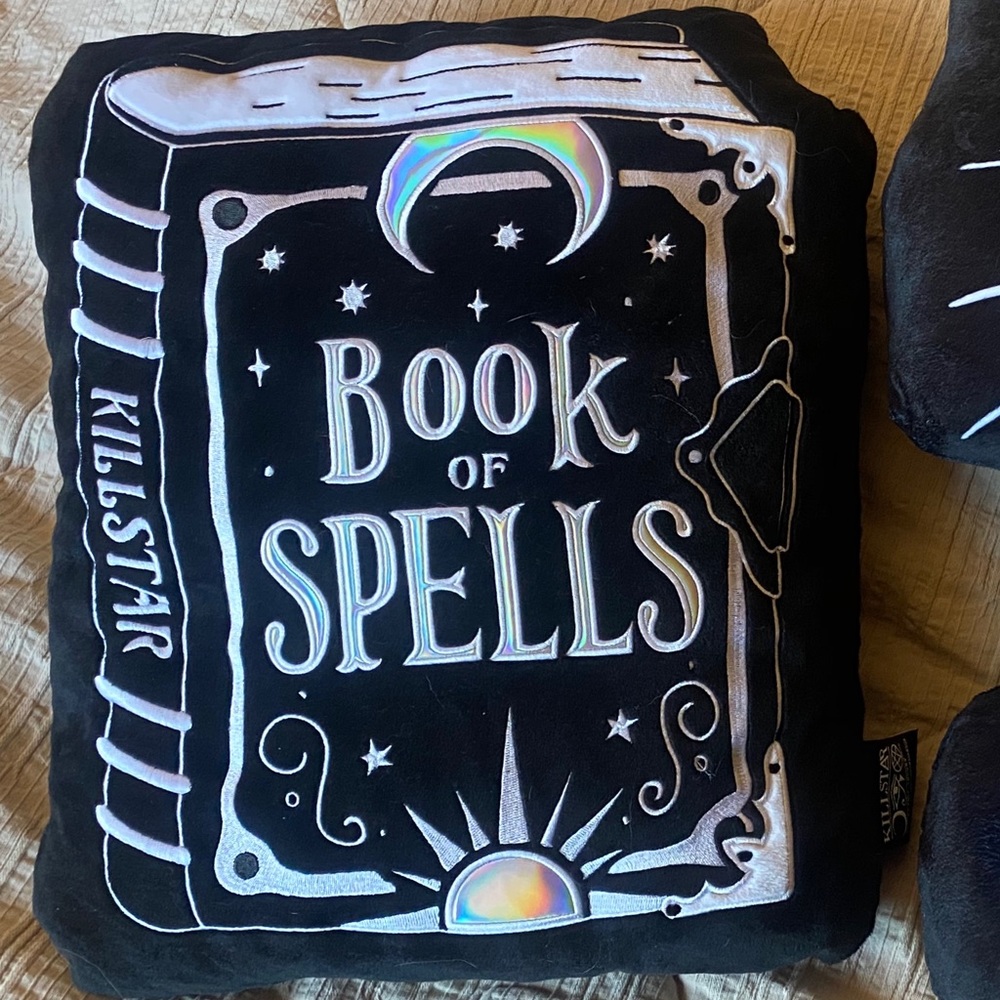 Killstar Pillow Book of Spells